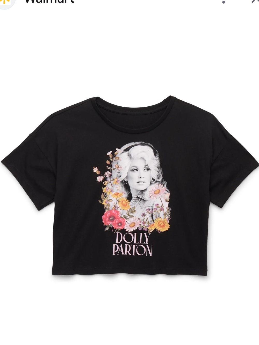 Wonder Nation Black Dolly Portrait Tee